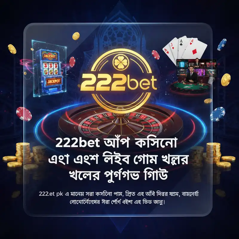 2222bet ক্যাসিনো এবং লাইভ গেম গাইড